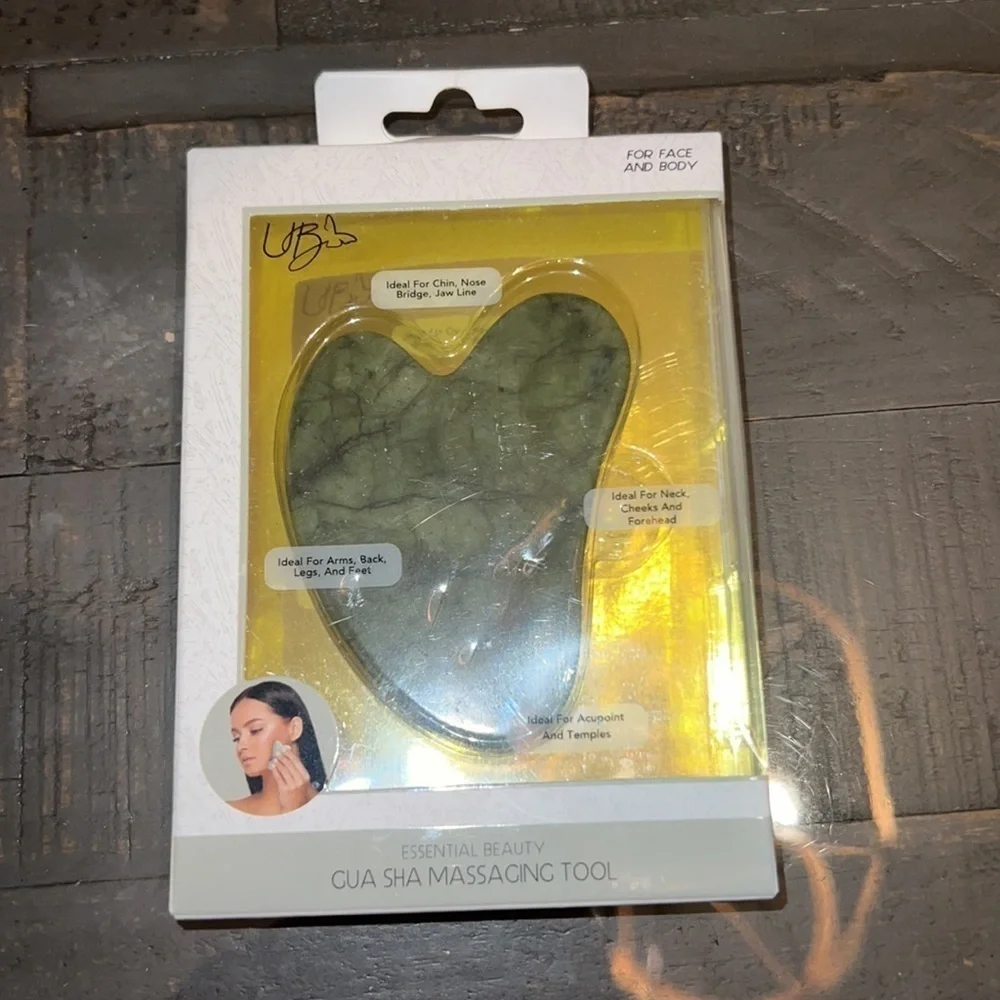 Beauty Skin Care Set Gua Sha Face Brush Tweezers‎ Make Up Removers Body Scrubber